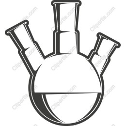 Three-Necked Laboratory Flask