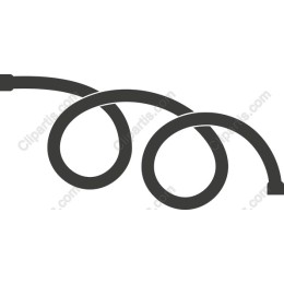 Abstract Curved Line