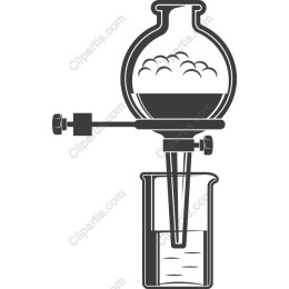 Laboratory Flask and Condenser