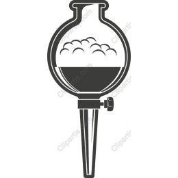 Lab Flask with Gas Release