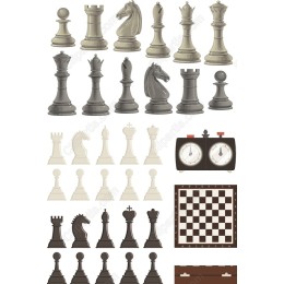 Chess Masterpiece Set: Premium