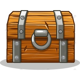 Wooden Treasure Chest