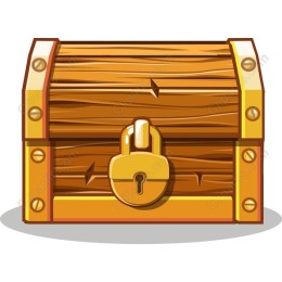 Wooden Treasure Chest