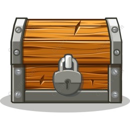 Wooden Treasure Chest