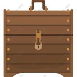 Wooden Treasure Chest