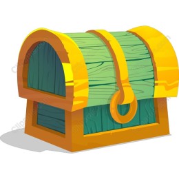 Vibrant Treasure Chest