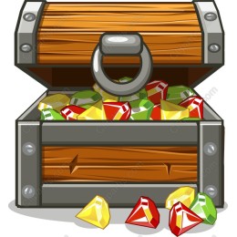 Treasure Chest Full of Gems