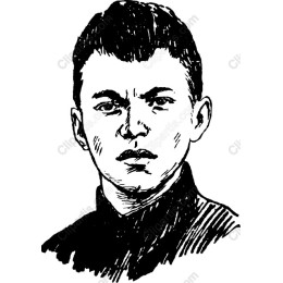 Dynamic Young Man Portrait