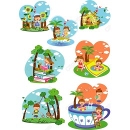 Sunny Childhood Adventures - Set