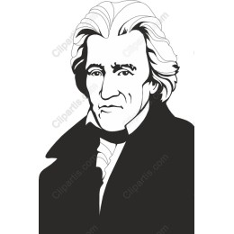 Black and White Historical Figure