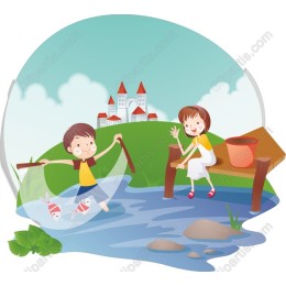 Whimsical Fishing Adventure