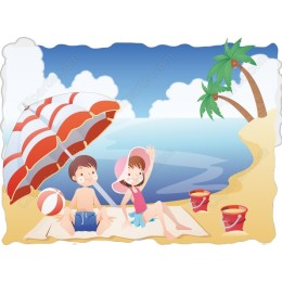 Sunny Beach Day Kids