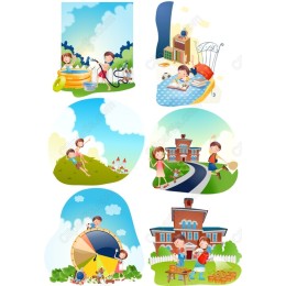 Whimsical Childhood Adventures - Set