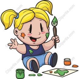 Cheerful Young Artist
