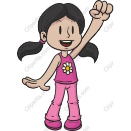 Cheerful Young Girl