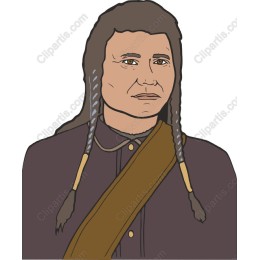 Authentic Native American Portrait