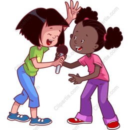 Cheerful Singing Girls