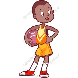 Dynamic Youth Basketball Player