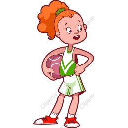 Energetic Sports Girl