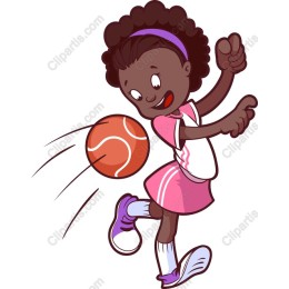 Energetic Tennis Girl
