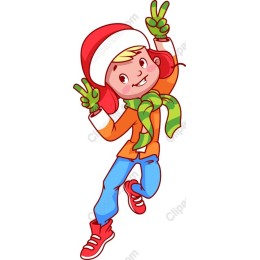 Joyful Winter Child