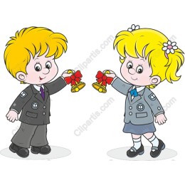 Playful Children Ringing Bells
