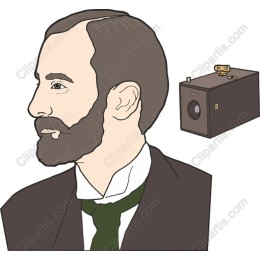 Vintage Gentleman and Camera