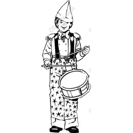 Whimsical Drummer