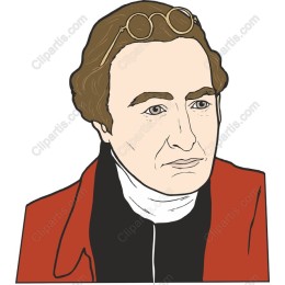 Elegant Historical Figure