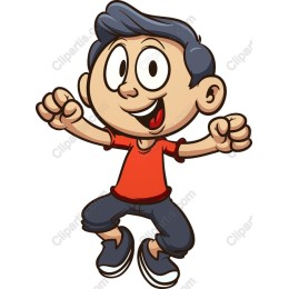 Energetic Young Boy