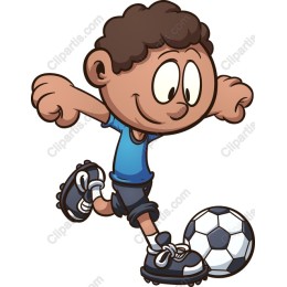 Cheerful Soccer Boy
