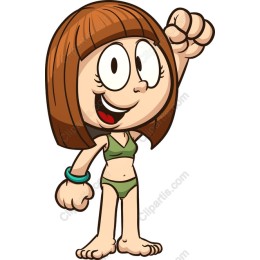 Cheerful Summer Character