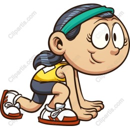 Energetic Young Runner