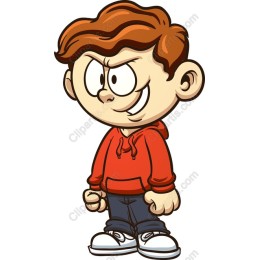 Mischievous Boy Cartoon
