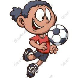 Playful Soccer Girl