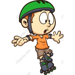 Rollerblading Boy