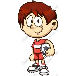 Cheerful Young Soccer Player