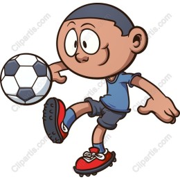 Playful Soccer Boy