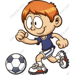 Cheerful Soccer Boy