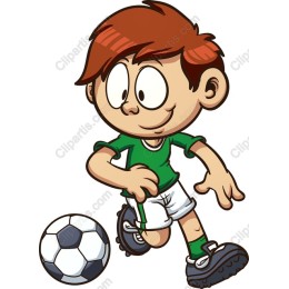 Playful Soccer Boy
