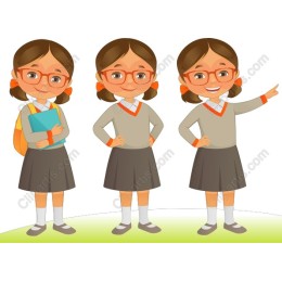 Charming Schoolgirl