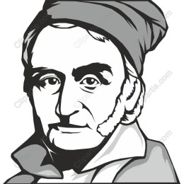 Elegant Historical Figure