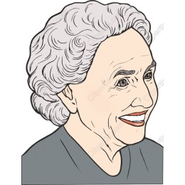 Elderly Woman Smiling