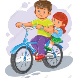 Joyful Bicycle Ride