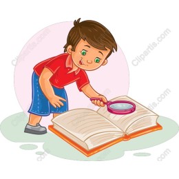 Curious Explorer: Boy with Magnifying Glass