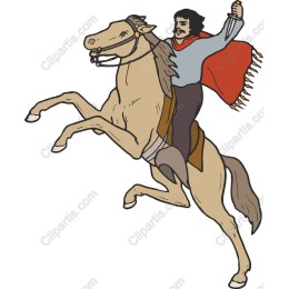 Gallant Hero on Horseback