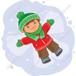 Cheerful Winter Child