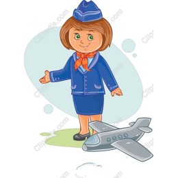 Charming Flight Attendant