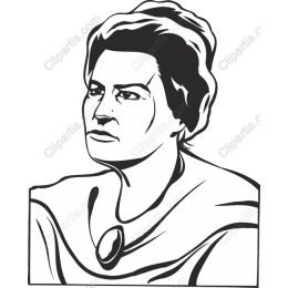 Timeless Strength: Black and White Portrait of a Pioneering Woman