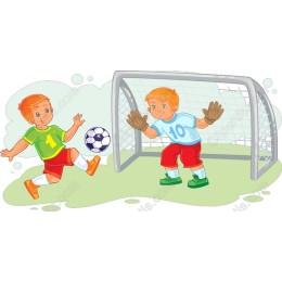 Vibrant Youth Soccer Players